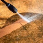 High pressure cleaning